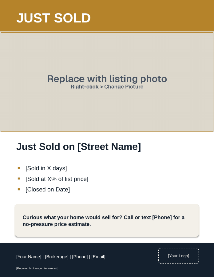Real Estate Flyer Templates, page 4