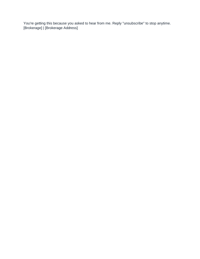 Real Estate Newsletter Template, page 2